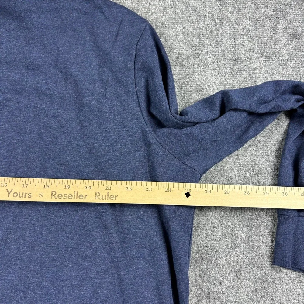 Polo Ralph Lauren Polo Shirt Mens XXL Navy Blue Long Sleeve Classic Fit Pony